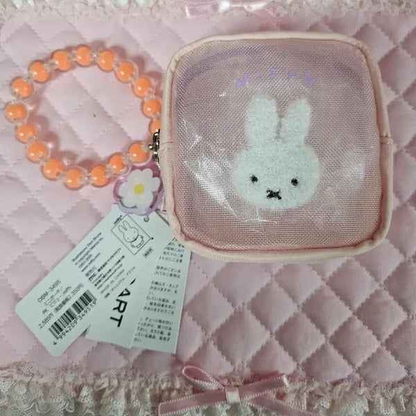 [BUNJANG] Miffy Limited Edition Mini Beaded Pouch / (일본정품/한정판) 미피 비즈 시리즈 미니 파우치