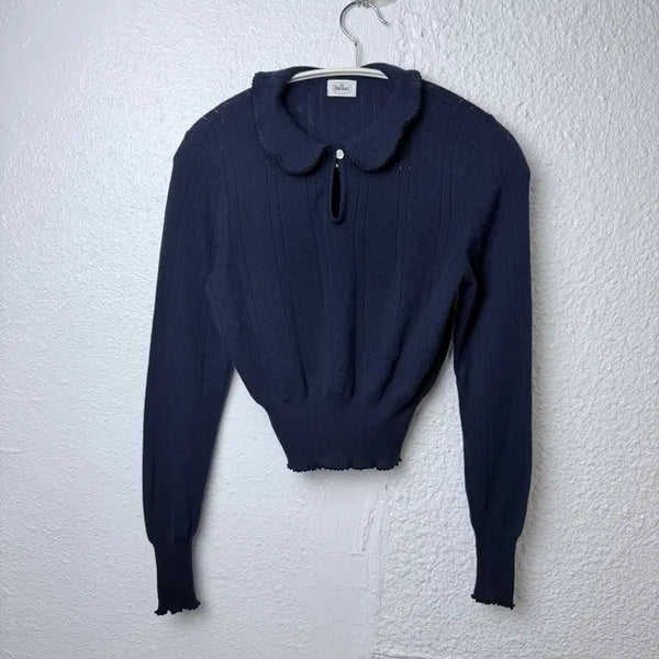 [BUNJANG] The Barnet Cotton Eyelet Knit / 더 바넷 Cotton Eyelet Knit
