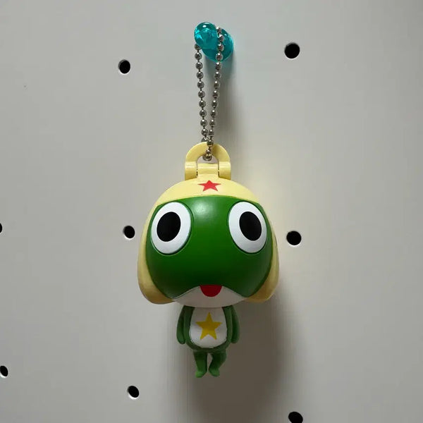 [BUNJANG] Classic Keroro Head Keychain / 고전 케로로 헤드 키링