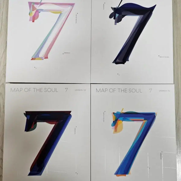 [BUNJANG] BTS MAP OF THE SOUL : 7 Album Set (Version 01, 02, 03, 04) / 방탄소년단 MAP OF THE SOUL 7 앨범 (버전 01, 02, 03, 04)