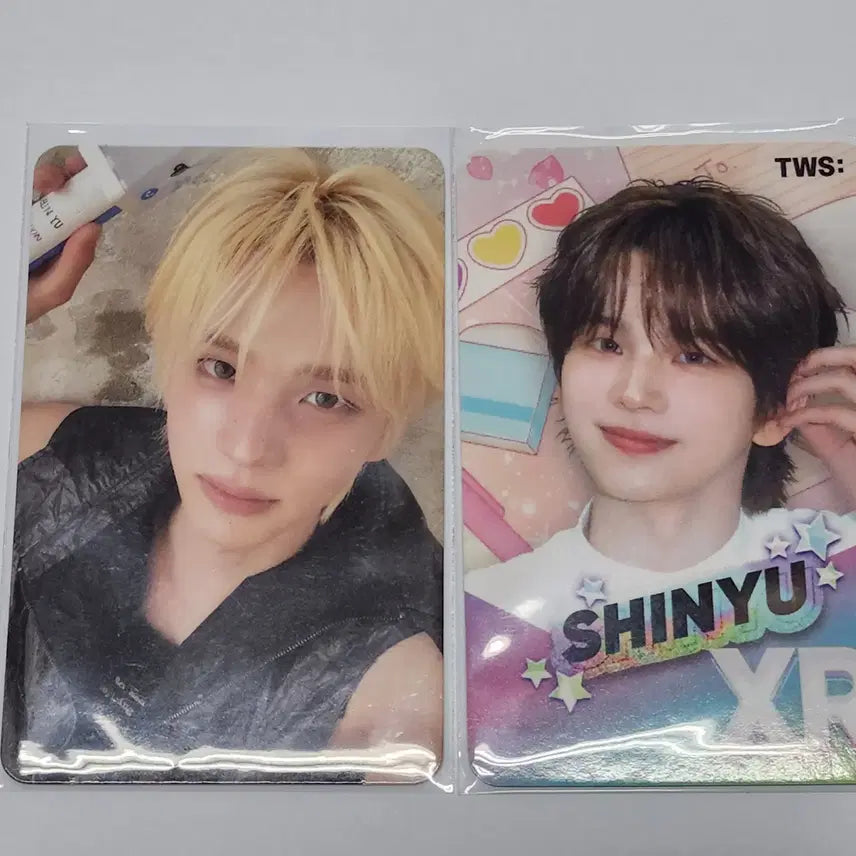 [BUNJANG] TWS Shinyu 42Zone & Rhythm Hive Photocard Bundle Set / 투어스 콘서트 사이존 신유+리듬하이브 신유 포카 일괄