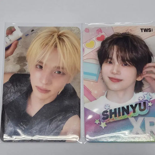 [BUNJANG] TWS Shinyu 42Zone & Rhythm Hive Photocard Bundle Set / 투어스 콘서트 사이존 신유+리듬하이브 신유 포카 일괄