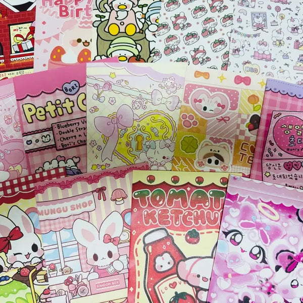[BUNJANG] A4 Wrapping Paper Snack Pack Assortment / 수봉 믹스