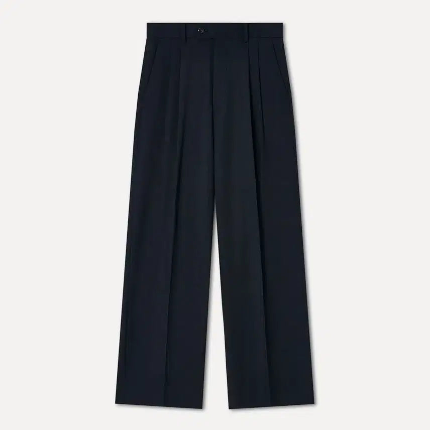 [BUNJANG] LABEL ARCHIVE Cove Wide Pants Navy 5 / 라벨 아카이브 코브 와이드 팬츠 - 네이비 5