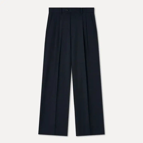 [BUNJANG] LABEL ARCHIVE Cove Wide Pants Navy 5 / 라벨 아카이브 코브 와이드 팬츠 - 네이비 5
