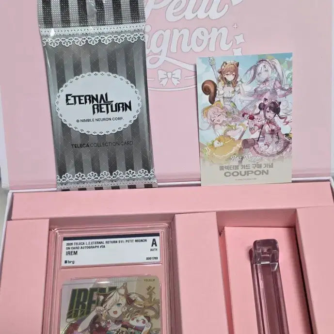 [BUNJANG] Eternal Return Irem Autographed Card Package / 이터널리턴 이렘 성우 싸인 카드 패키지