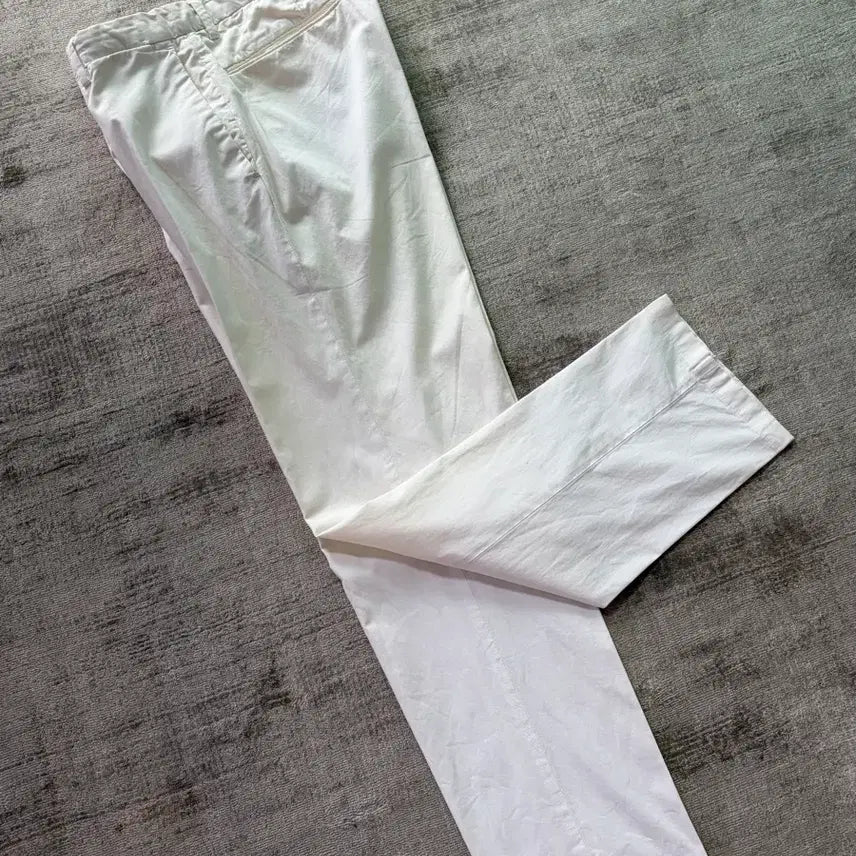 [BUNJANG] Incotex Slowear High Comfort Ecru White Chino Pants / 인코텍스 슬로웨어 italy made 하이컴포트 에크루 화이트 치노팬츠