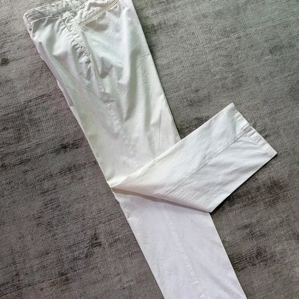 [BUNJANG] Incotex Slowear High Comfort Ecru White Chino Pants / 인코텍스 슬로웨어 italy made 하이컴포트 에크루 화이트 치노팬츠