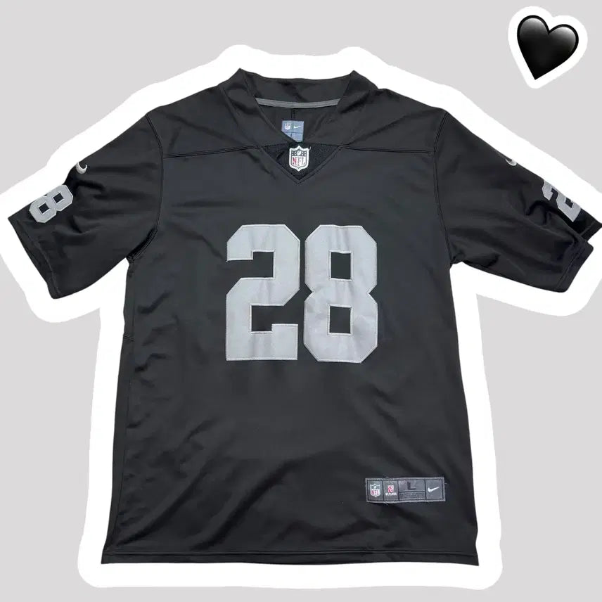 [BUNJANG] Nike NFL Raiders Jacobs Jersey (No. 74) - Oversized L / 오버사이즈 나이키 NFL 레이더스 제이콥스 유니폼 져지 (No.74)