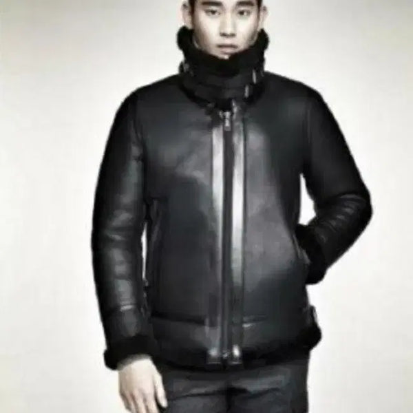 [BUNJANG] ANDZ B3 Shearling Jacket Black / 앤드지B3무스탕