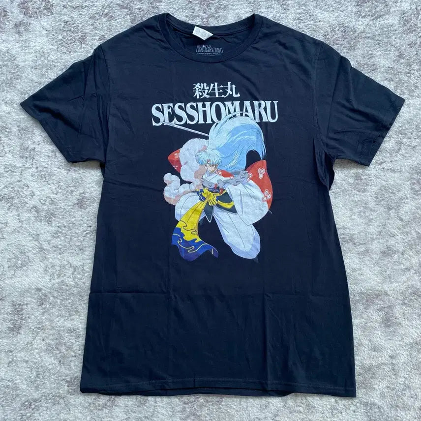 [BUNJANG] Inuyasha Sesshomaru Official Anime T-Shirt / 이누야샤 셋쇼마루 오피셜 애니메이션 티셔츠 애니티