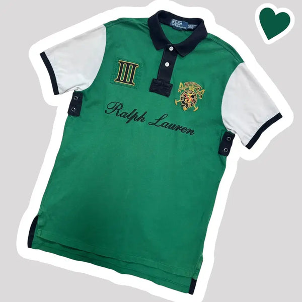 [BUNJANG] Polo Ralph Lauren Snow Challenge Cup Chief Keef Big Pony Short Sleeve Polo Shirt L / 유일매물 폴로 스노우 챌린지컵 치프키프 빅포니 반팔카라티 (No.82)