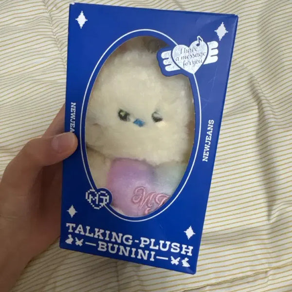 [BUNJANG] NewJeans BunnyNii Talking Plush Doll Minji Version / 뉴진스 버니니 토킹 플러시 인형 민지ver.