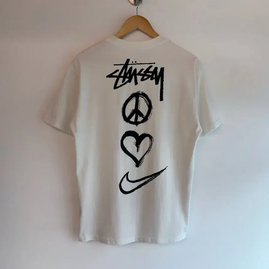 [BUNJANG] Nike x Stüssy NRG RA T-Shirt White / 나이키 x 스투시 NRG RA 티셔츠 화이트