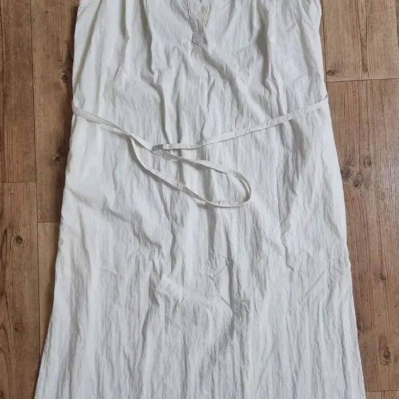 [BUNJANG] Lookast White Sleeveless Long Dress / 룩캐스트 화이트 원피스 ONE