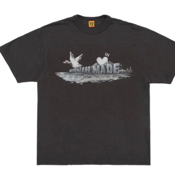 [BUNJANG] Human Made Graphic T-Shirt Black M / 휴먼 메이드 그래픽 티셔츠 블랙-M