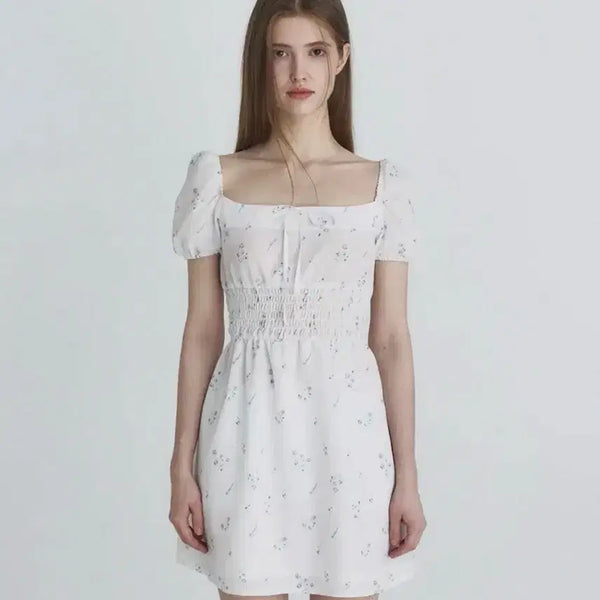 [BUNJANG] Not Your Roses Rosy Puff Flower Dress / 낫유어로즈 로지 퍼프 플라워 원피스