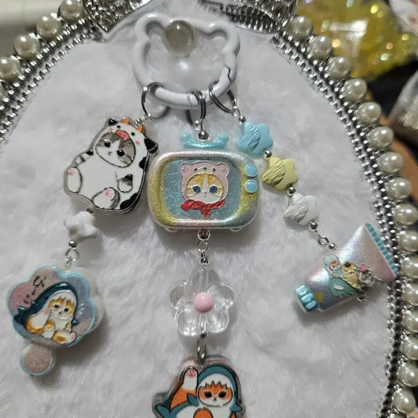 [BUNJANG] Morf Sand Cat Keychain / 모프샌드 고양이 키링
