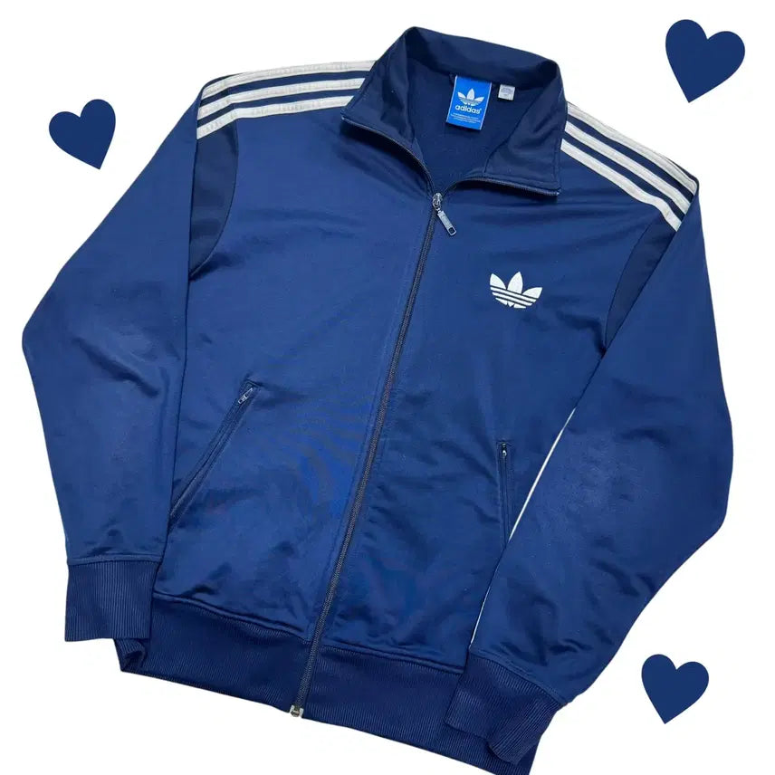 [BUNJANG] Adidas Navy Firebird Tracktop Jersey / 아디다스 네이비 파이어버드 트랙탑 져지 (No.87)