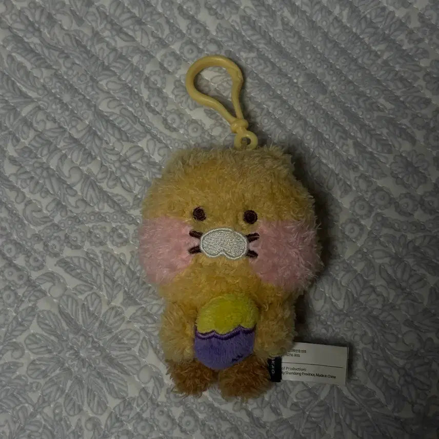 [BUNJANG] Chunsik Blushing Cheeks Plush Keyring Doll / 춘식이 볼 발그레 포슬 키링 인형