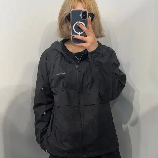 [BUNJANG] Snow Peak Apparel Pico Lightweight Women's Windbreaker Jacket Black / 90 스노우피크 어패럴 피코 초경량 여성 바람막이 자켓 블랙