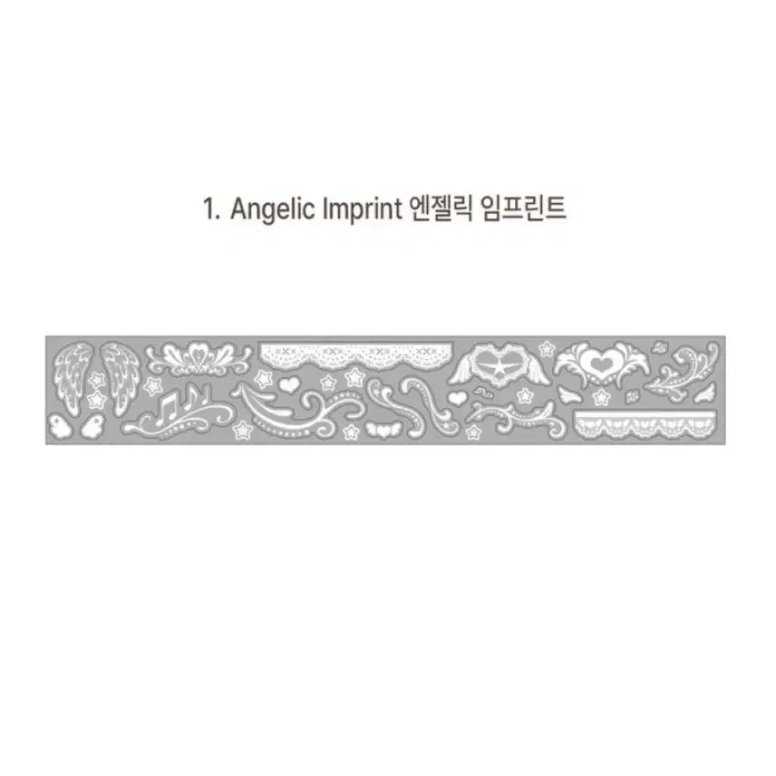 [BUNJANG] Stickers Angelic Imprint Kiss-Cut Stickers / 스티커스 - Angelic Imprint 키스컷