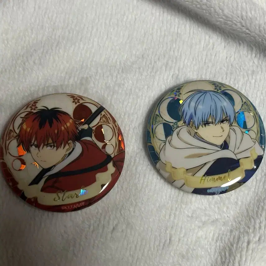 [BUNJANG] Frieren: Beyond Journey's End Stark Himmel Can Badge Bundle Set / 장송의프리렌 슈타르크 힘멜 캔뱃지 (일괄)