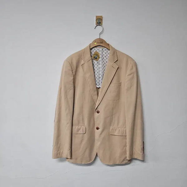 [BUNJANG] AND Z Beige Cotton Jacket / AND Z 베이지 코튼 자켓