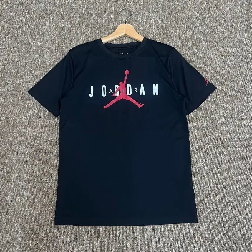 [BUNJANG] Nike Jordan Dri-FIT Black T-Shirt / 나이키 조던 드라이핏 블랙 반팔티 S-M