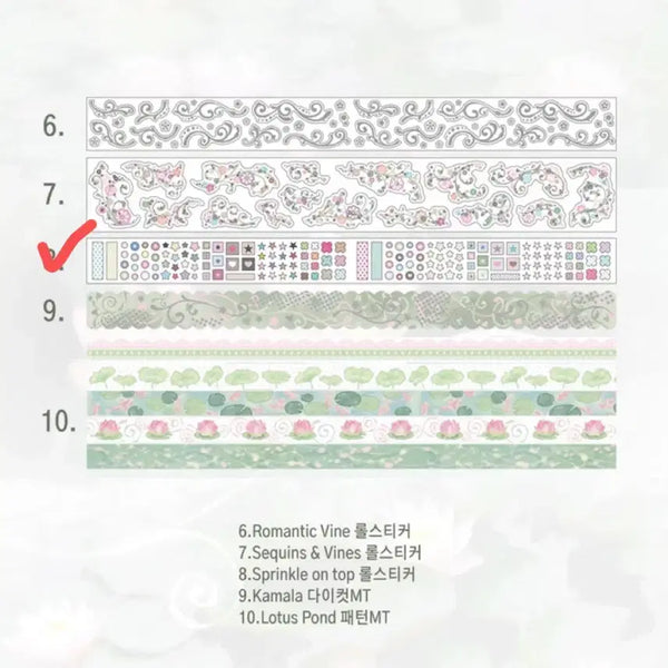 [BUNJANG] Stickers Sprinkle on Top Kiss-Cut Sticker Set / 스티커스 - Sprinkle on top 키스컷