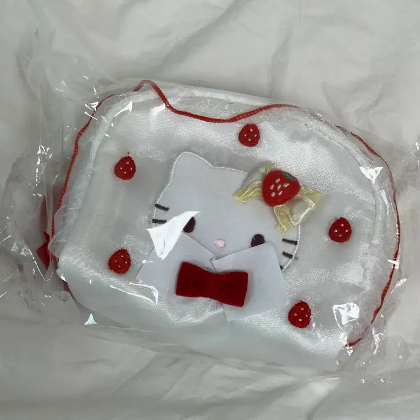[BUNJANG] Sanrio Shortcake Kitty Pouch / 산리오 쇼트케이크 파우치(키티)