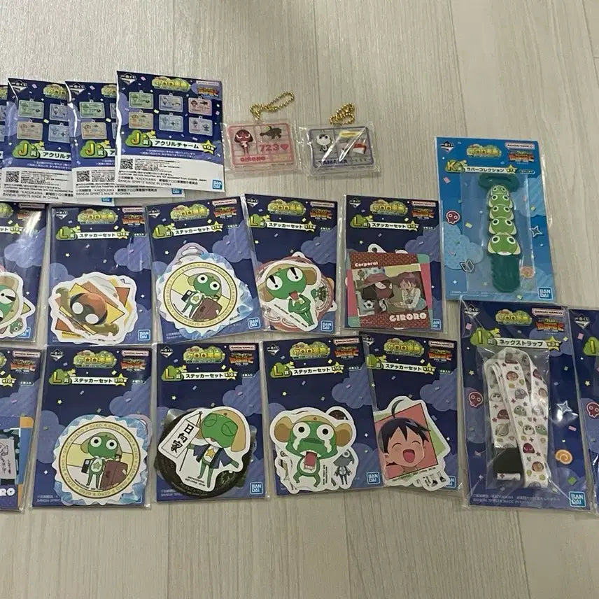 [BUNJANG] Keroro New Ichiban Kuji Prize Figures / 케로로 신상 쿠지 하위상들 판매합니다.
