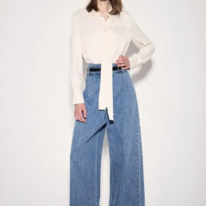 [BUNJANG] Objet Ivory Blouse / 오브제 블라우스 55