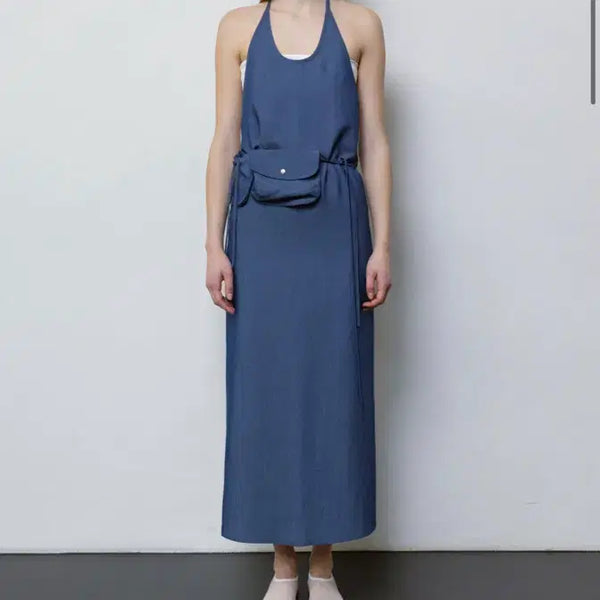 [BUNJANG] Ore Page Wrap Dress Ivory / Ore 오어 페이지 랩 드레스 아이보리