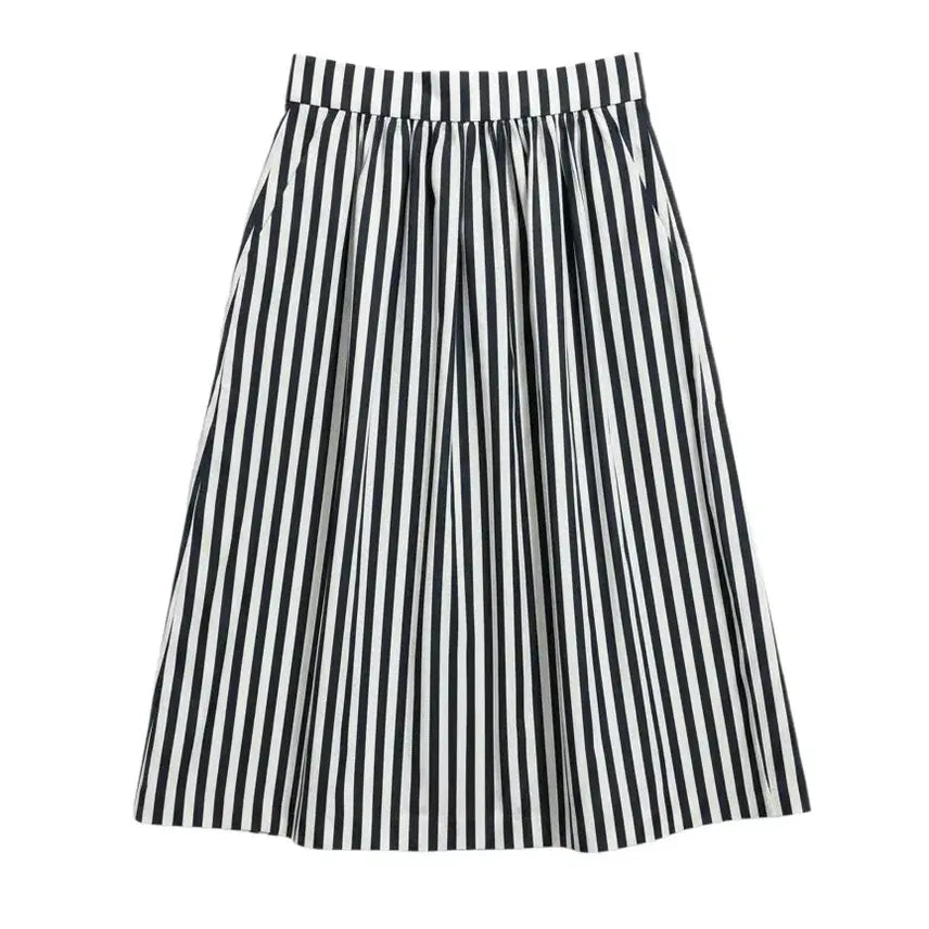 [BUNJANG] Zara Striped Skirt (Women's Size S) / 여성S/ 자라 스트라이프 스커트 빈티지킹