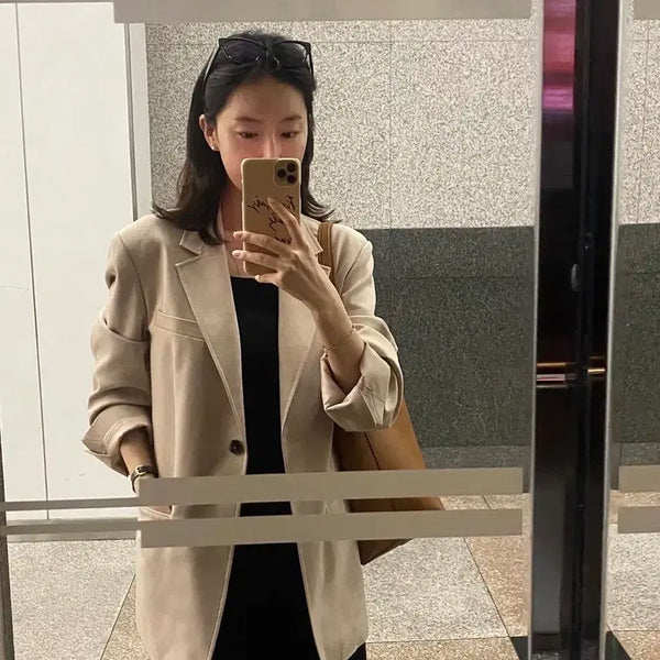 [BUNJANG] Bloom in May Beige Jacket / 블룸인메이 베이지자켓