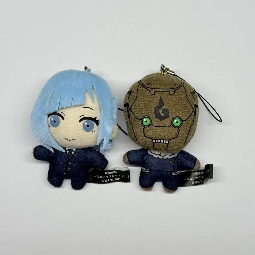 [BUNJANG] Jujutsu Kaisen Miwa Kasumi & Kokichi Muta Mechamaru Plush Set / 주술회전 미와 메카마루 누이 일괄
