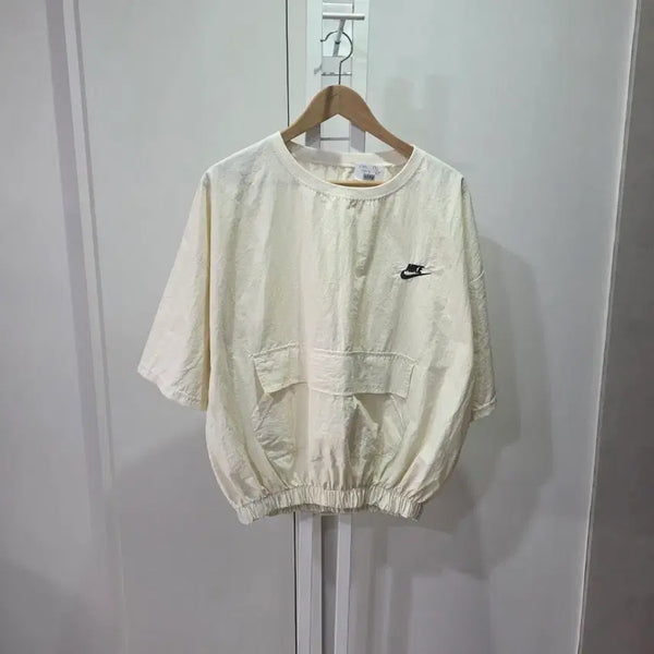 [BUNJANG] Nike Short-Sleeve T-Shirt Ivory / 나이키 반팔 티셔츠 아이보리