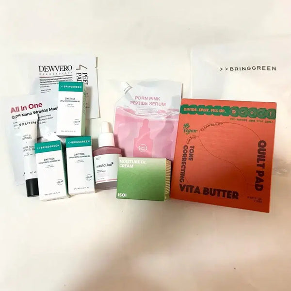 [BUNJANG] Medicube, Isoi, Bringgreen Skincare Bundle - Sealed / [미개봉]  스킨케어 기초 화장품 일괄