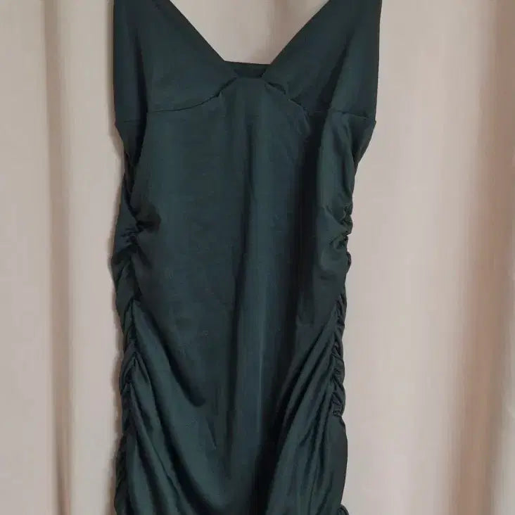 [BUNJANG] Shirring Mini Dress / 셔링 미니 원피스 m