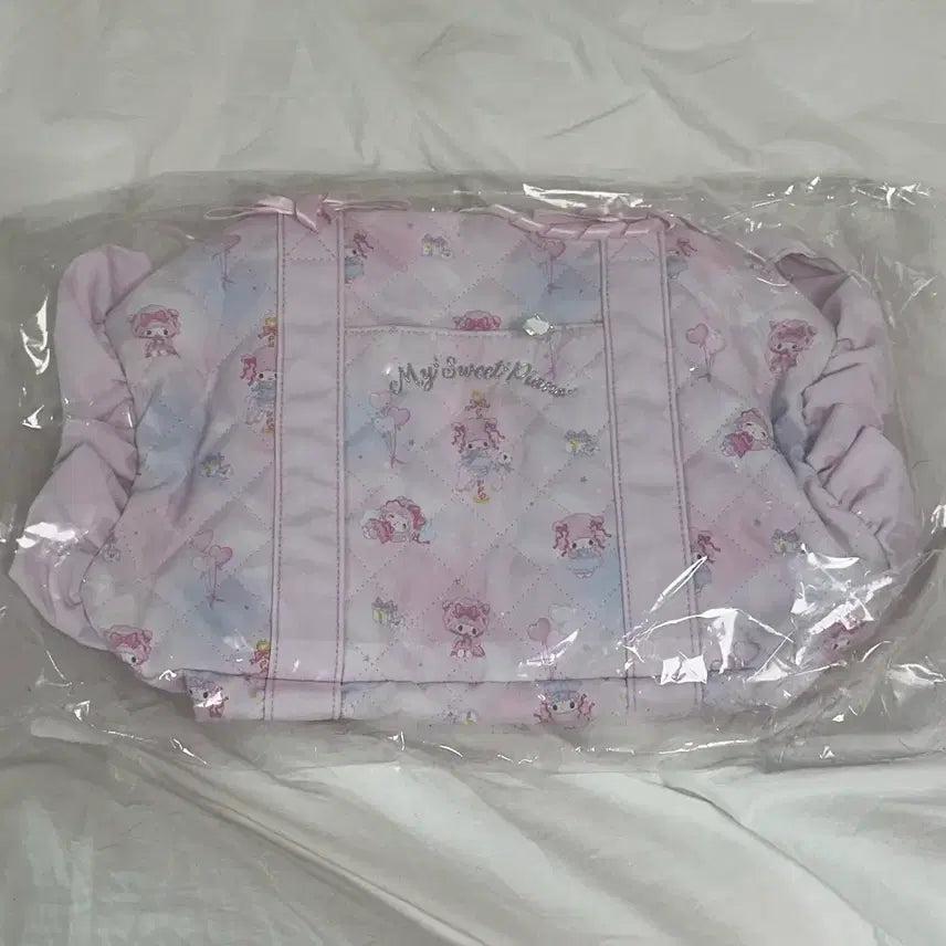 [BUNJANG] Dreaming My Sweet Piano Pastel Quilting Mini Boston Bag / 꿈꾸는 마이 스위트 피아노' 시리즈 파스텔 톤 퀼팅 미니 보스턴 백