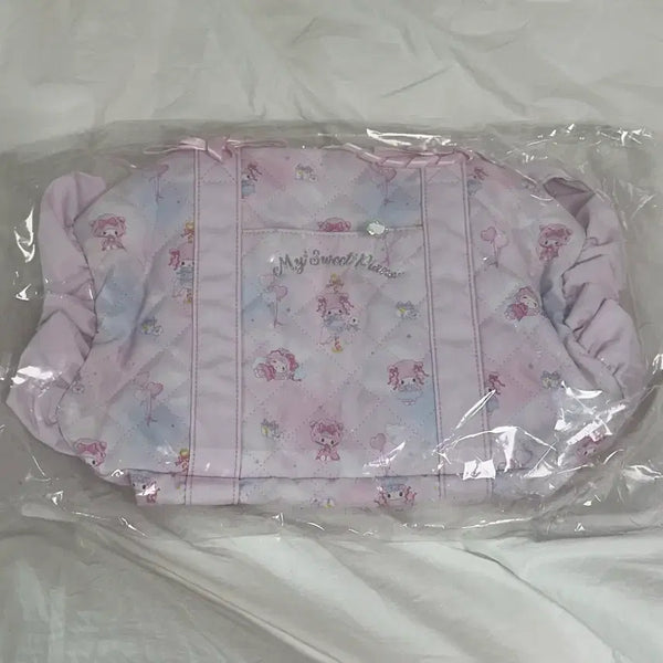 [BUNJANG] Dreaming My Sweet Piano Pastel Quilting Mini Boston Bag / 꿈꾸는 마이 스위트 피아노' 시리즈 파스텔 톤 퀼팅 미니 보스턴 백