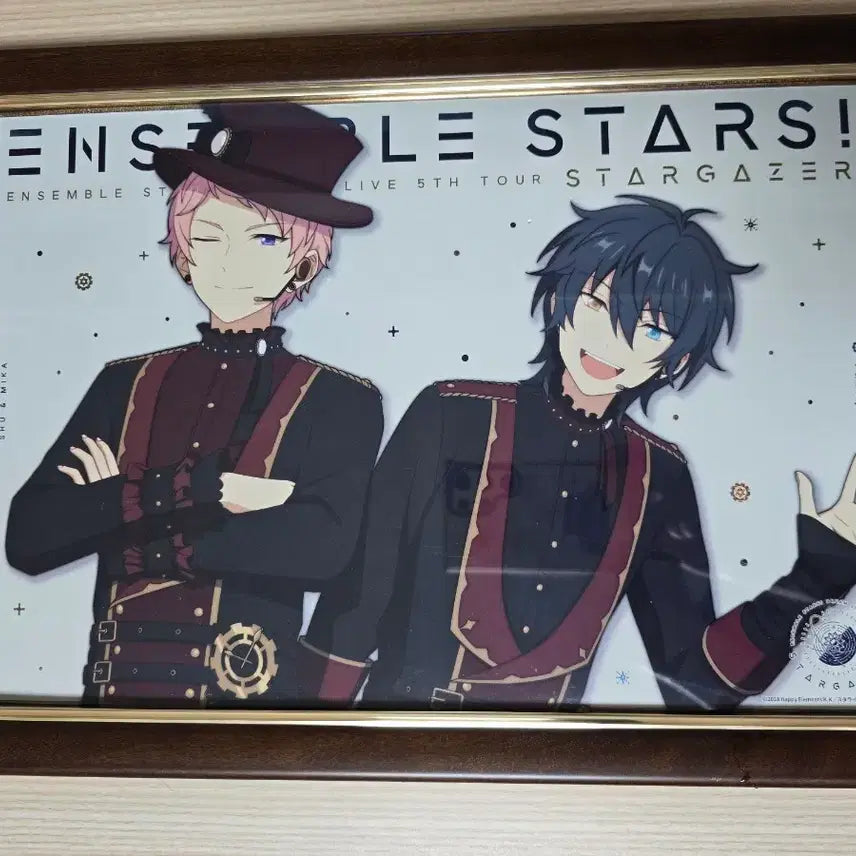 [BUNJANG] Ensemble Stars! Valkyrie Itsuki Shu & Kagehira Mika Frame Poster / 앙스타 발키리 이츠키슈 카게히라 미카 액자 포스터