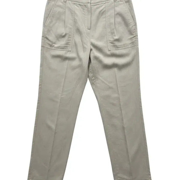 [BUNJANG] Plastic Island Linen Slacks Pants (Women's M) / 여성M/ 플라스틱아일랜드 마 린넨 슬랙스 팬츠 바지 빈티지킹
