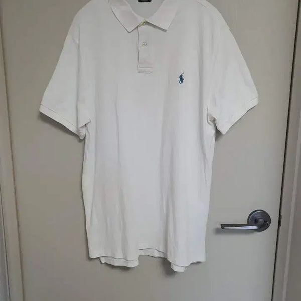 [BUNJANG] Polo Ralph Lauren PK Short Sleeve Polo Shirt White / 100~105)폴로랄프로렌 PK 반팔 카라티 화이트