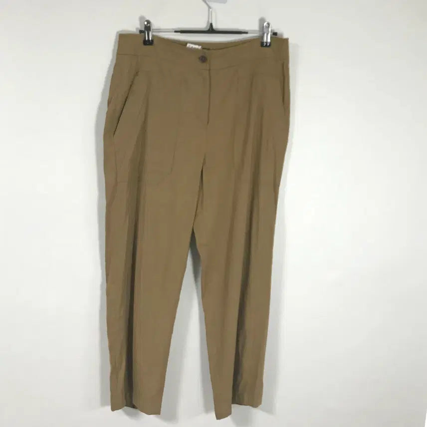 [BUNJANG] All & Sundry Women's Brown Linen Blend Summer Pants - Size 27 / 올앤선드리 여성여름브라운팬츠27호호상점