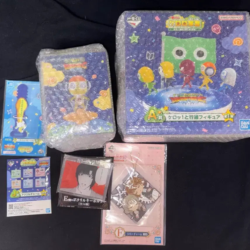 [BUNJANG] Keroro Ichiban Kuji Bundle Set A, E, and F Prize / (배포)케로로 쿠지 A,E,하위상 일괄
