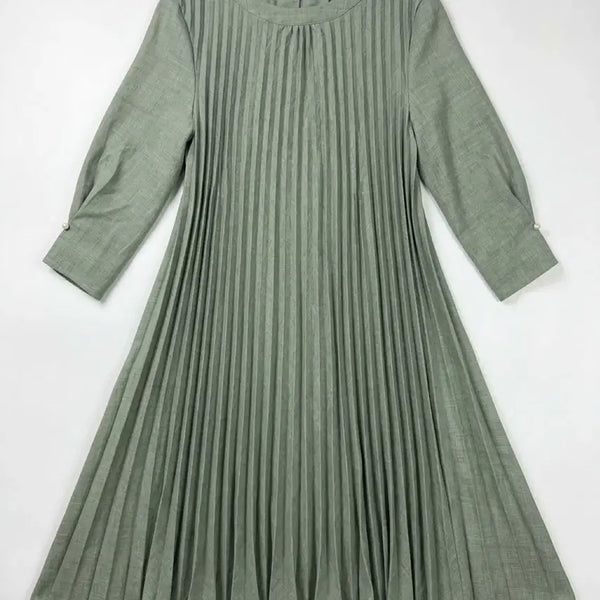 [BUNJANG] GDAN Women's Pleated Suit Dress / 여성F/ GDAN 전체 플리츠 정장 원피스 빈티지킹