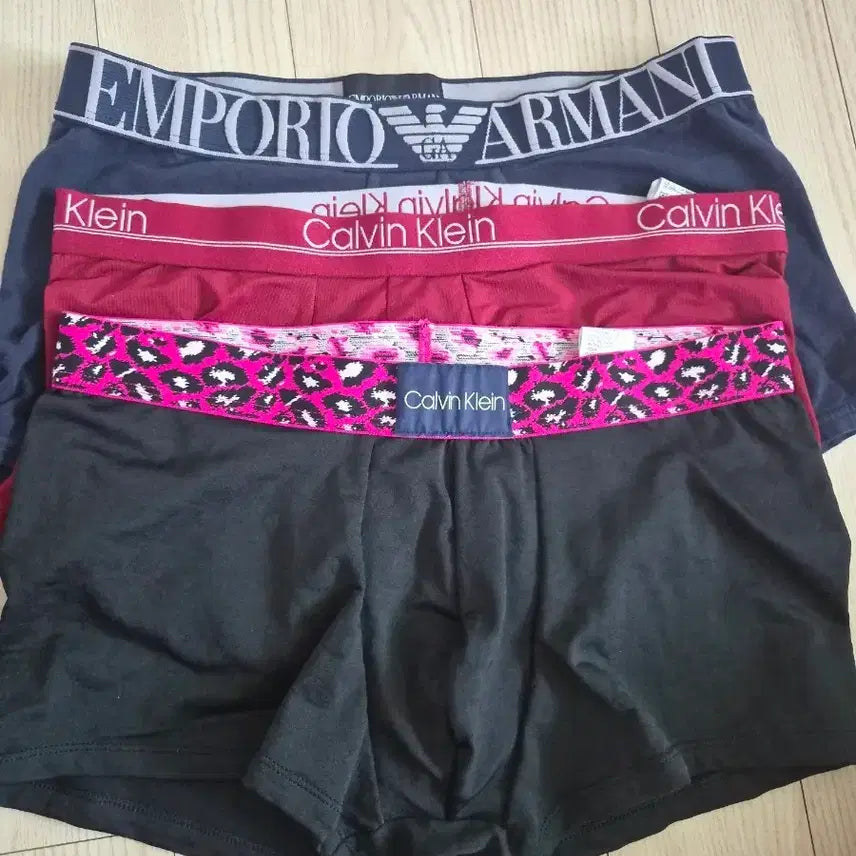 [BUNJANG] Emporio Armani, Calvin Klein & Nike Dri-FIT Men's Underwear Set (M/100) / 명품남자팬티3개 + 나이키드라이핏팬티2개 [M-100]