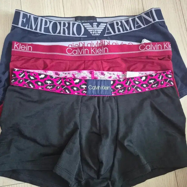 [BUNJANG] Emporio Armani, Calvin Klein & Nike Dri-FIT Men's Underwear Set (M/100) / 명품남자팬티3개 + 나이키드라이핏팬티2개 [M-100]